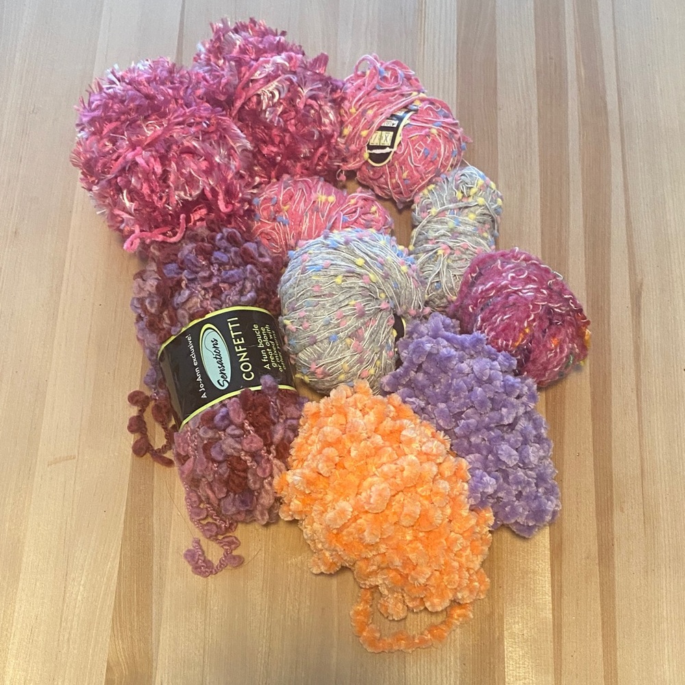 Colorful Yarn Bundle